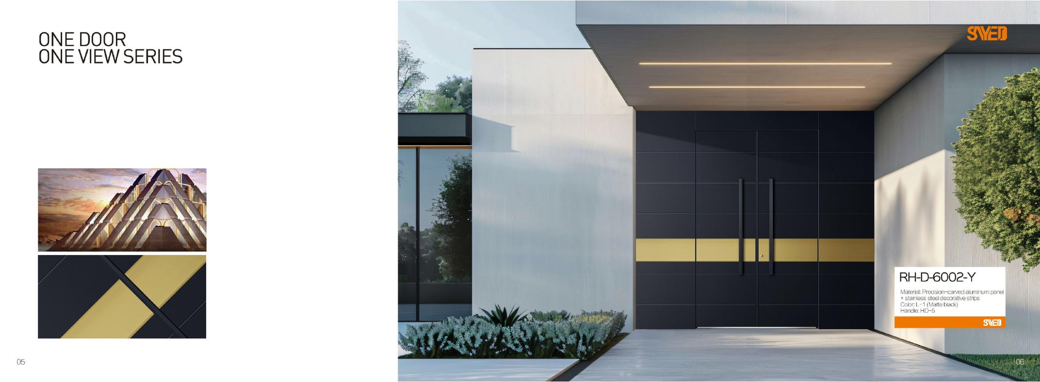 SAYED aluminium doors